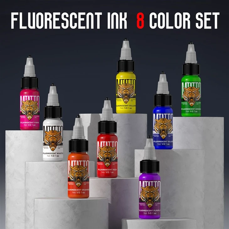 Fluorescent Tattoo Ink